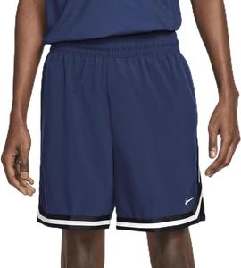 Мужские баскетбольные шорты Nike DNA Dri-FIT 6 дюймов из ткани с защитой от ультрафиолета (темно-синий/черный/белый, FN2659-410), Midnight Navy/Black/White