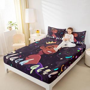 Erosebridal Комплект постельного белья American Women в африканском стиле с радужными точками, Multi 06