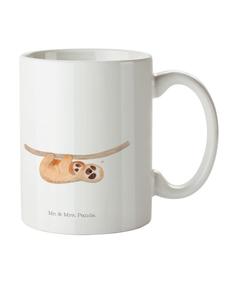 Детская кружка ленивец ребенок без слов в белом Mr. & Mrs. Panda