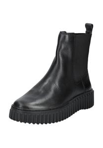 Кожаные/текстильные ботильоны CLARKS, черный