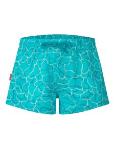 Функциональные шорты Haukland темно-синего цвета с мхом Trollkids