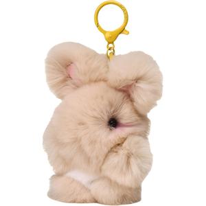 Плюшевый кулон с кроликом и стоячими ушками высотой 13 см Jinnew