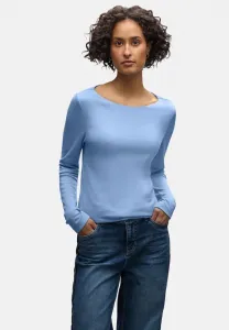 Базовая блузка с длинными рукавами Street One, Blau