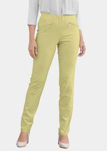 Брюки GOLDNER Stretchhose LOUISA, цвет erbsengrün