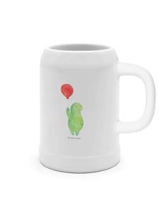 Пивная кружка с черепахой, воздушный шар без слов, белый Mr. & Mrs. Panda