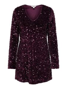 ONLY Платье 'ONLANIKA' в цвете бургунди