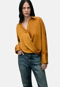 Блуза Mango Blouse, Mustard Yellow