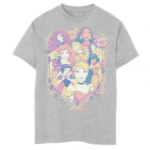 Футболка с логотипом группы Disney Princess в пастельных тонах для мальчиков 8–20 лет Licensed Character