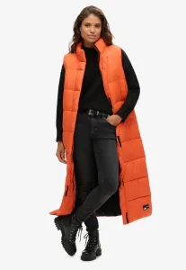 Удлиненный жилет из рипстопа Superdry & Co, Orange Grid
