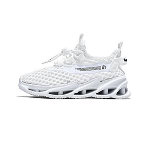 Детские повседневные кроссовки с амортизацией и быстросохнущими низкими бортами SHIBU, белый