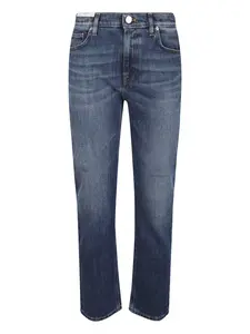 Джинсы прямого кроя Pt Torino, синий