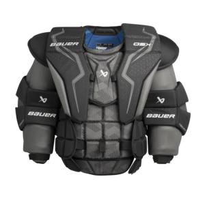 BAUER Экипировка вратаря для хоккея, перчатки GSX для юниоров и взрослых, щитки, защитные шорты, нагрудник, нагрудник GSX JR юниорский размер L/XL