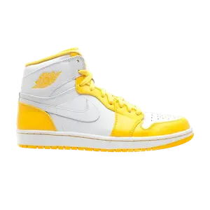 Кроссовки Air Jordan Air Jordan 1 Retro High 'Maize', белый