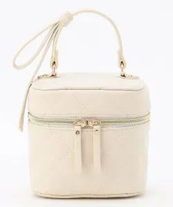 Стеганая косметичка Suite, цвет Ivory [002]