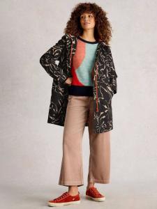 Уиллоу хлопковый худи с капюшоном White Stuff