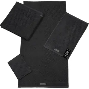 Мочалка ROSС Smart Универсальная ребристая с велюровой этикеткой Ross, Schiefer