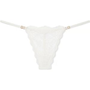 Женское стринги Victoria's Secret, 1 упаковка (Кокосовый белый/Кокосовый белый)