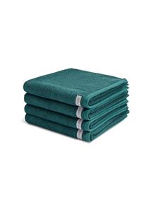 Набор полотенец Ross Selection, 4 штуки, 50x100 см, зеленый