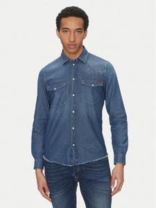 Джинсовая рубашка стандартный крой QA5294 D0256 Liu Jo, синий