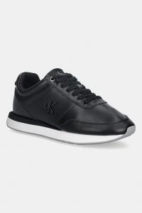 Кроссовки RETRO RUNNER LACE UP LTH MG Calvin Klein, черный