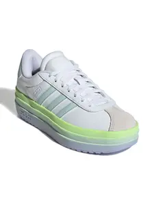 Кроссовки VL Court Bold White/Halo Mint/Violet Tone Adidas Kids, белый