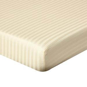 Простыня Homescapes кремовый, 160/200 см