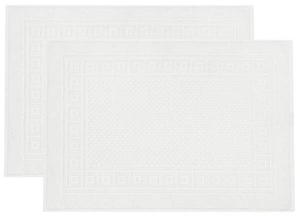 Коврик для ванной Zollner 00000345 2 шт, 50x1x70 см, белый