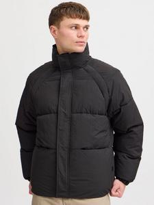 Стеганая куртка sdmilo пуховик короткий Solid, черный