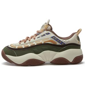 FILA FUSION Баскетбольные кроссовки FIRE Flame, низкие, винтажные, женские, зеленые