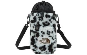 Сумка через плечо унисекс THE NORTH FACE, Black/White Leopard Print