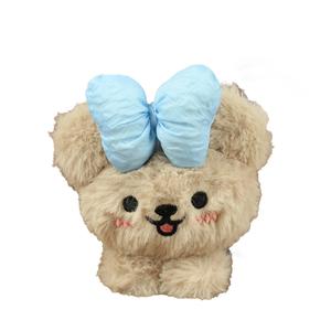 Плюшевый мишка с бантом подвеска высота 10см A little tide to play