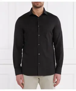 Рубашка Regular fit Emporio Armani, черный
