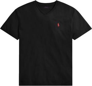 Футболка POLO RALPH LAUREN Classic Fit с V-образным вырезом, Ralph Lauren Black