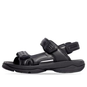 Сандалии tourist sandals 'black technical material' Balenciaga, черный