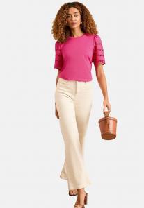 Рубашка с принтом REGUL Love & Roses, розовый