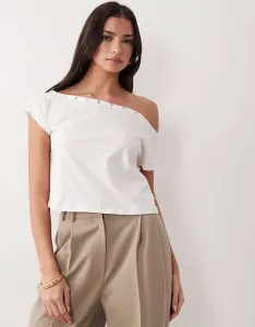 Топ с заклепками Motel Bizzy Off-white