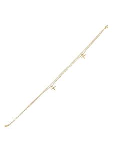 Adeliás Женский кулон - кулон в форме сердца из нержавеющей стали с жемчужиной золотистого цвета