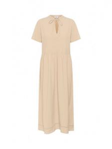 Платье миди Kalinda с завязкой на шее из хлопка силуэта а-лайн Saint Tropez, Irish Cream