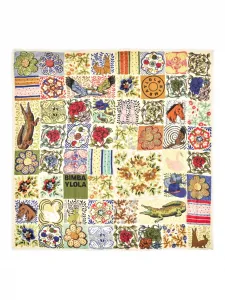 Шарф с бахромой Bimba Y Lola, желтый