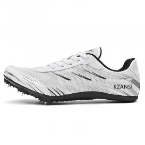 Дышащие ударопрочные низкие кроссовки для легкой атлетики и бега Unisex KZANSI, белый