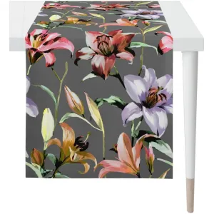 Дорожка для стола 5602 SUMMERTIME, летний декор, лето Цифровая печать Apelt, Anthrazit/bunt