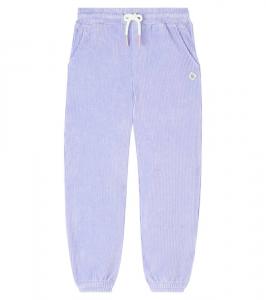 Хлопковые вельветовые спортивные штаны Scotch & Soda Kids, Sweet Lavender