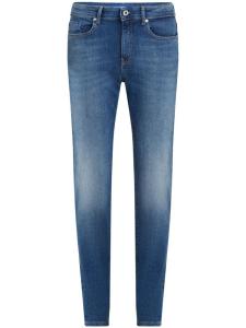 Узкие джинсы средней посадки Karl Lagerfeld Jeans, синий