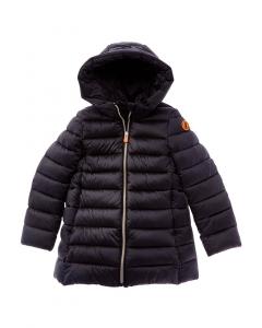 Пуховик «Спасите утку Ориана» Save The Duck, черный