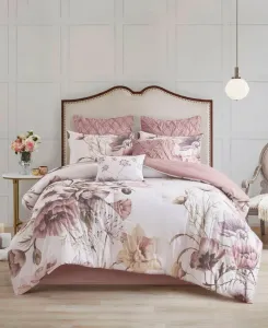 Комплект постельного белья Cassandra из 8 предметов, размер California King Madison Park, Blush