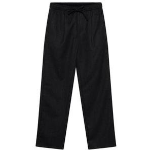 Брюки с эластичной талией из инжирной шерсти - брюки для отдыха Knowledgecotton Apparel, серый