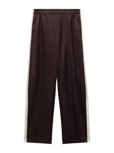 Широкие брюки MANGO Guille, Blackberry