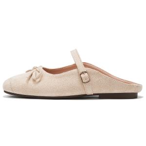 OMS Закрытые тапочки женские бежевые, цвет Beige