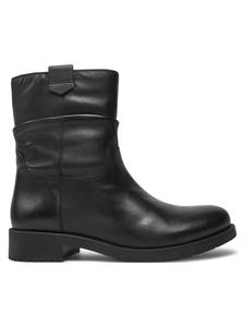 Ботильоны на плоской подошве Geox, черный