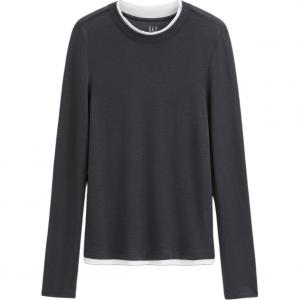 Футболка женская GAP, темно-серый